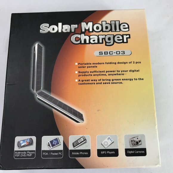 BP LOGO Small, Folding Solar Mobile Charger SBC-03 - Picture 3 of 4